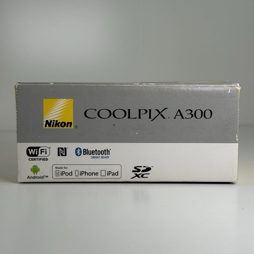 Nikon Coolpix A300 Silver Compact Digital Camera