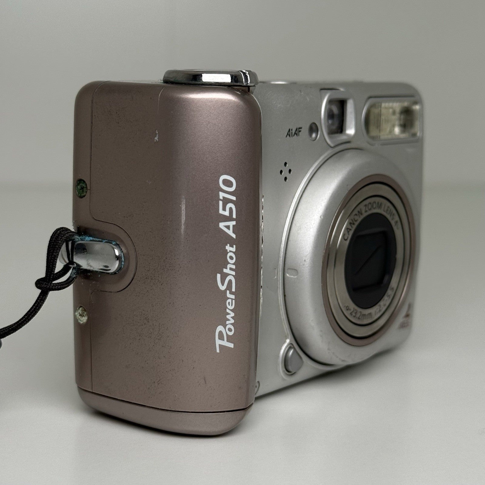 Canon PowerShot A510 Silver Compact Digital Camera FOR PARTS!