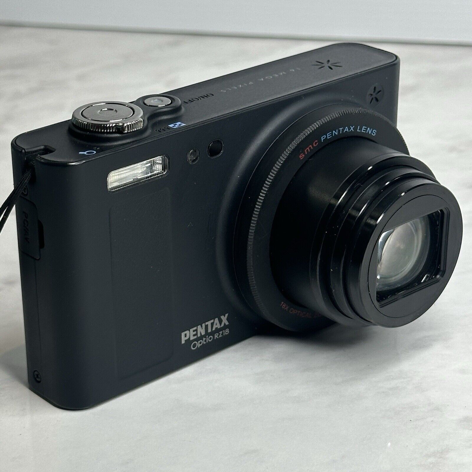 Pentax Optio RZ18 Black Digital Camera