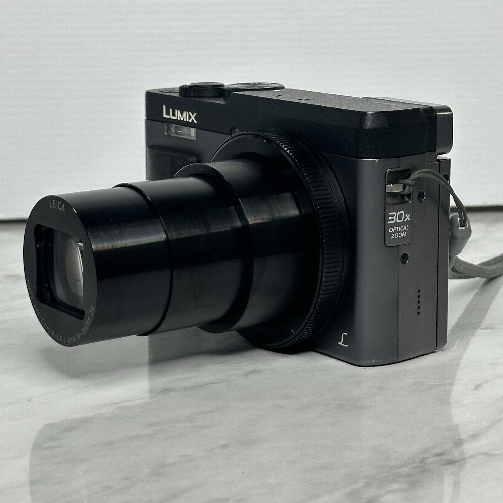Panasonic Lumix DMC-TZ90 Black Silver Digital Camera