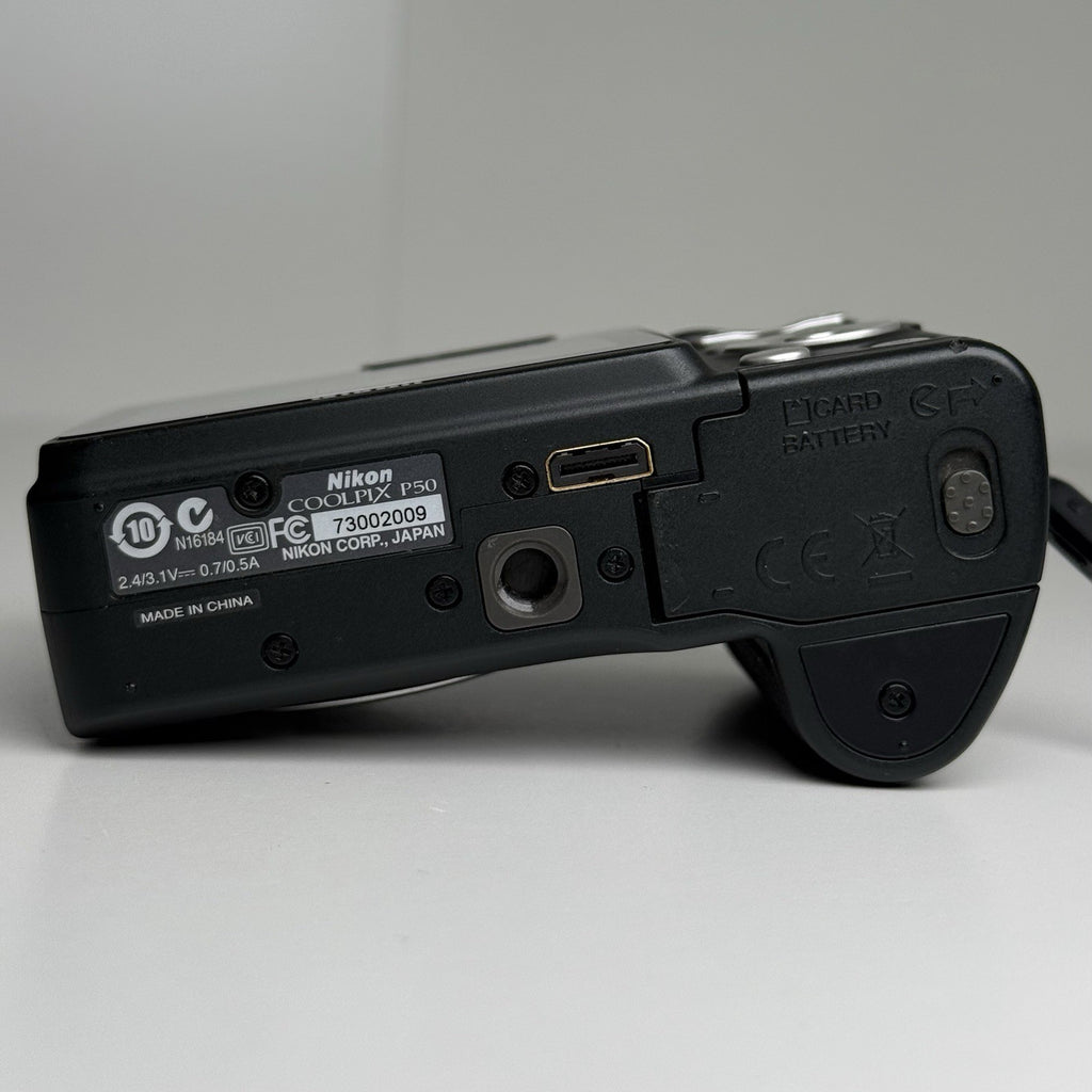 Nikon Coolpix P50 Black Compact Digital Camera