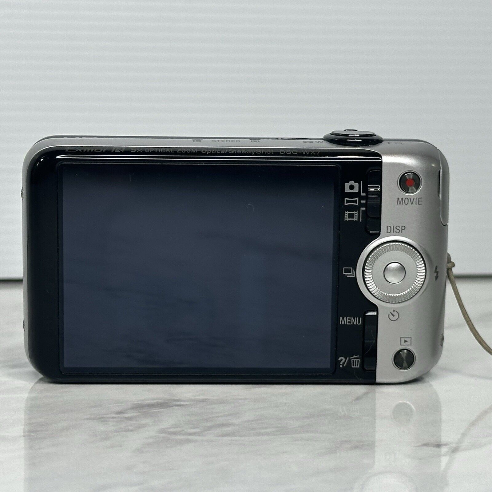 Sony CyberShot DSC-WX7 Grey Digital Camera