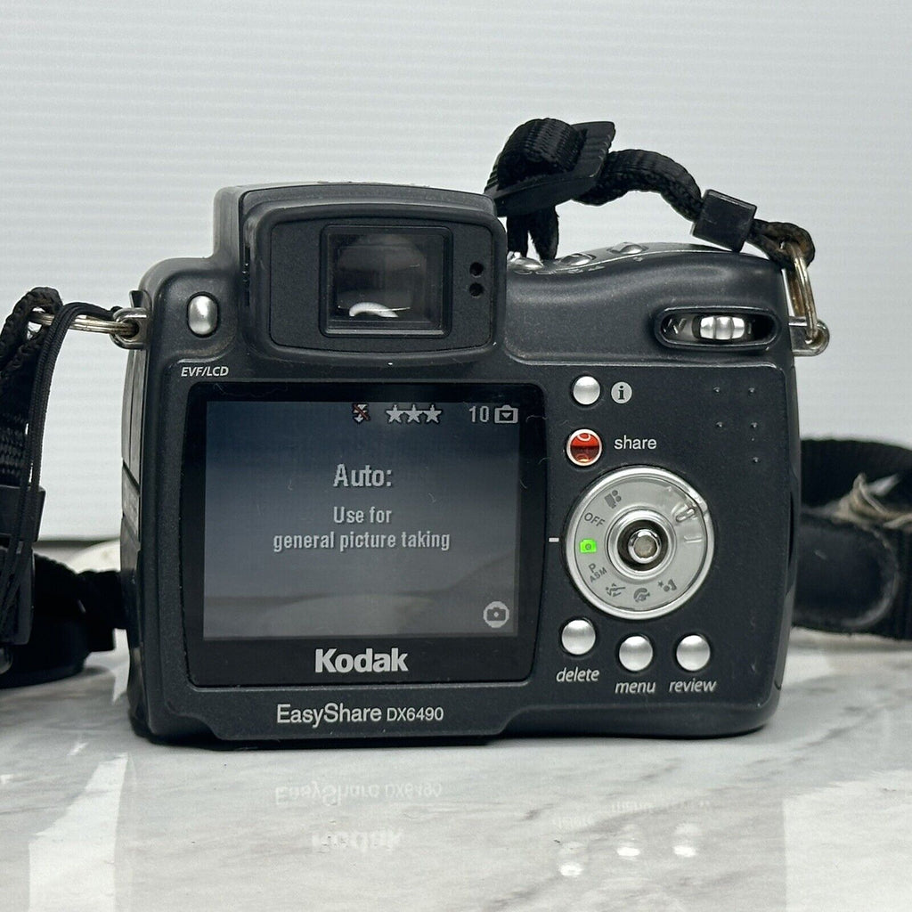 Kodak Easy Share DX6490 Black Digital Camera