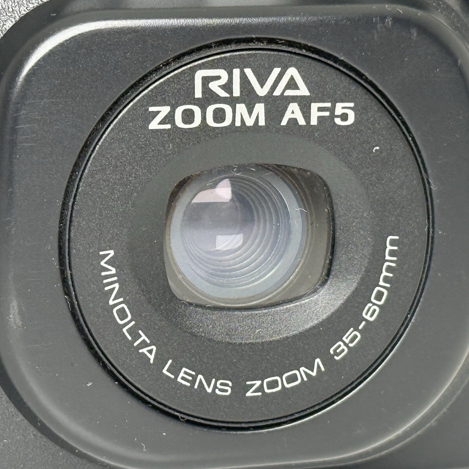 Minolta Riva Zoom AF5 Compact Vintage Black 35mm Film Camera