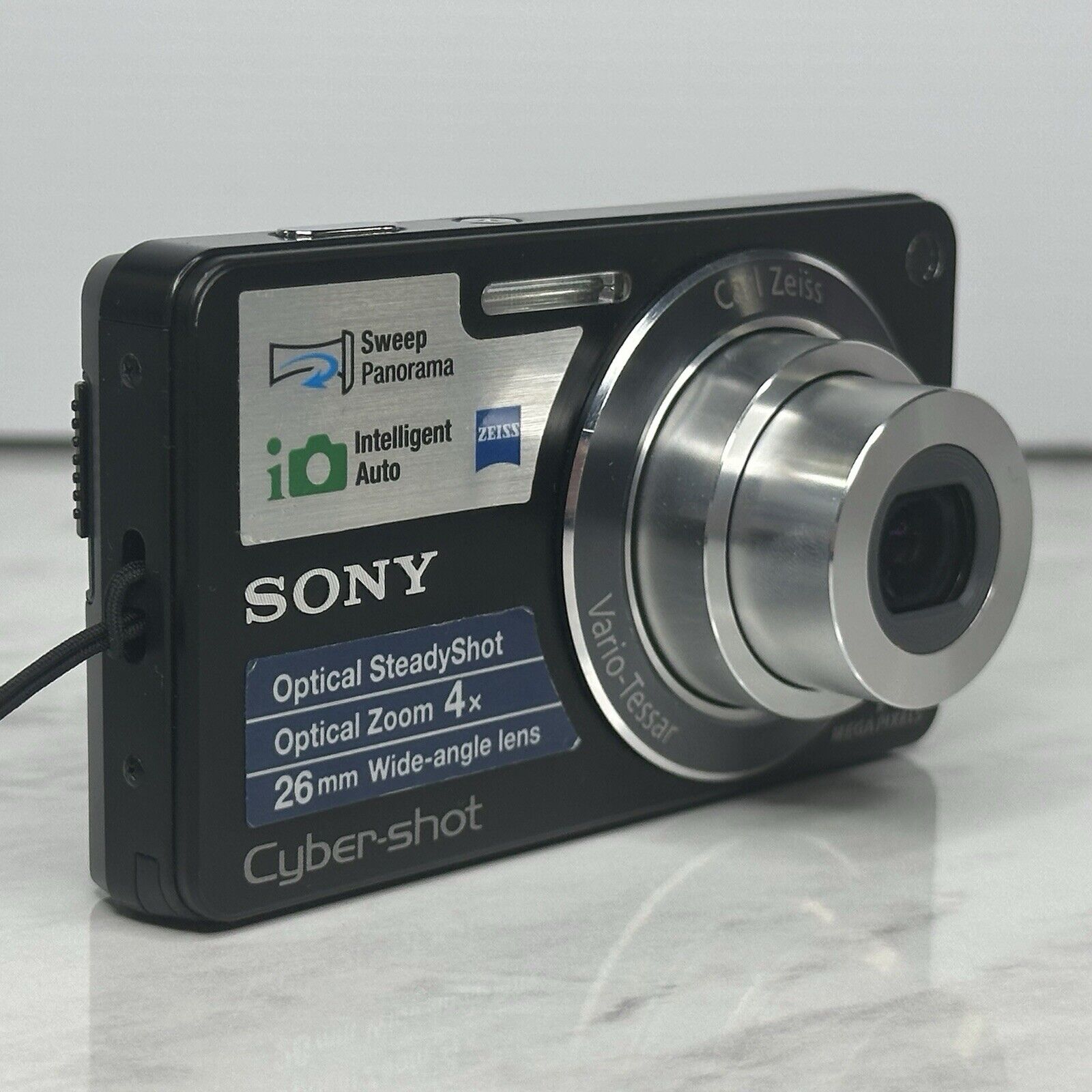 Sony CyberShot DSC-W350 Black Digital Camera