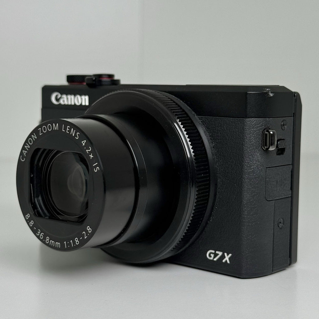 Canon PowerShot G7X Mark III Black Digital Camera