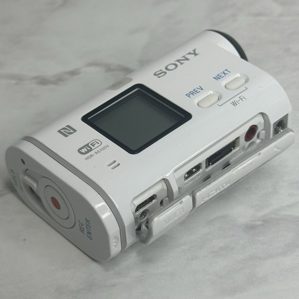 Sony HDR-AS100V Underwater Action Camera + Accessories