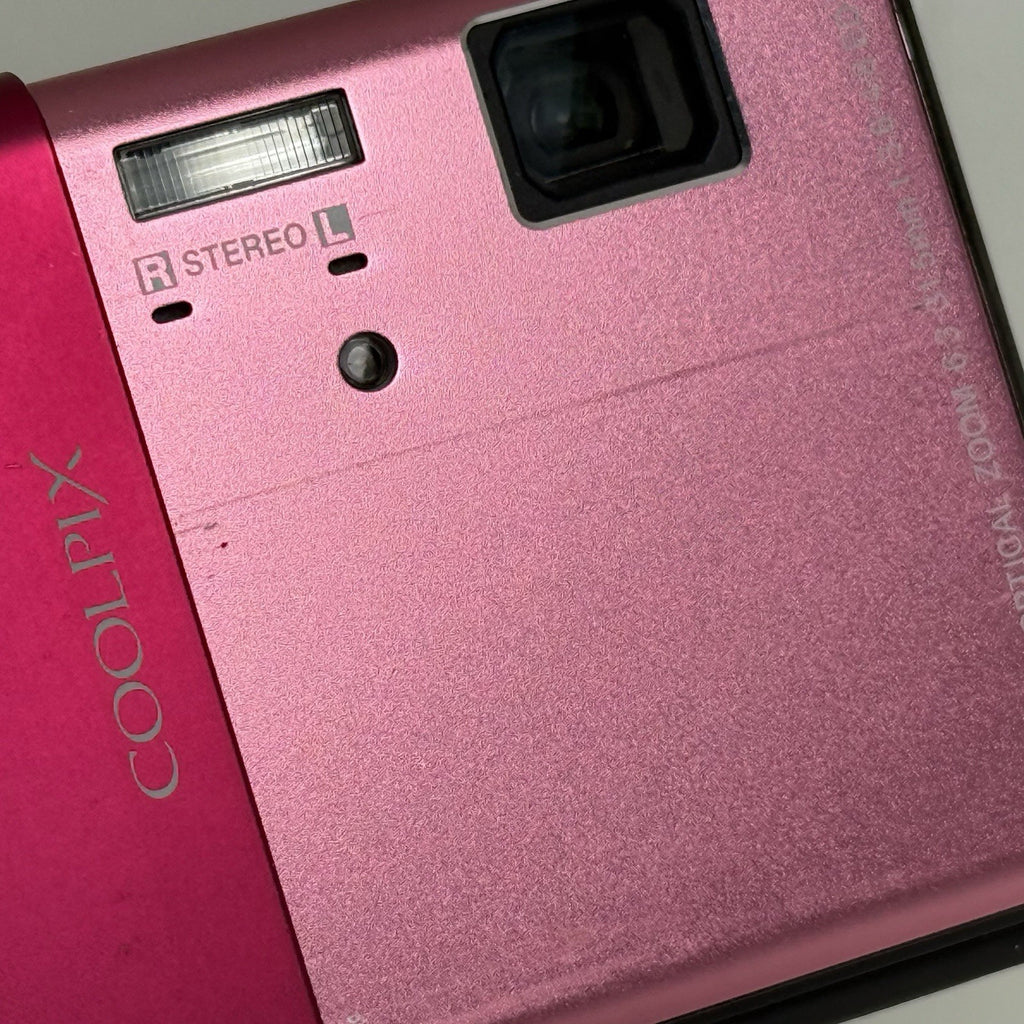 Nikon Coolpix S80 Pink Touchscreen Compact Digital Camera