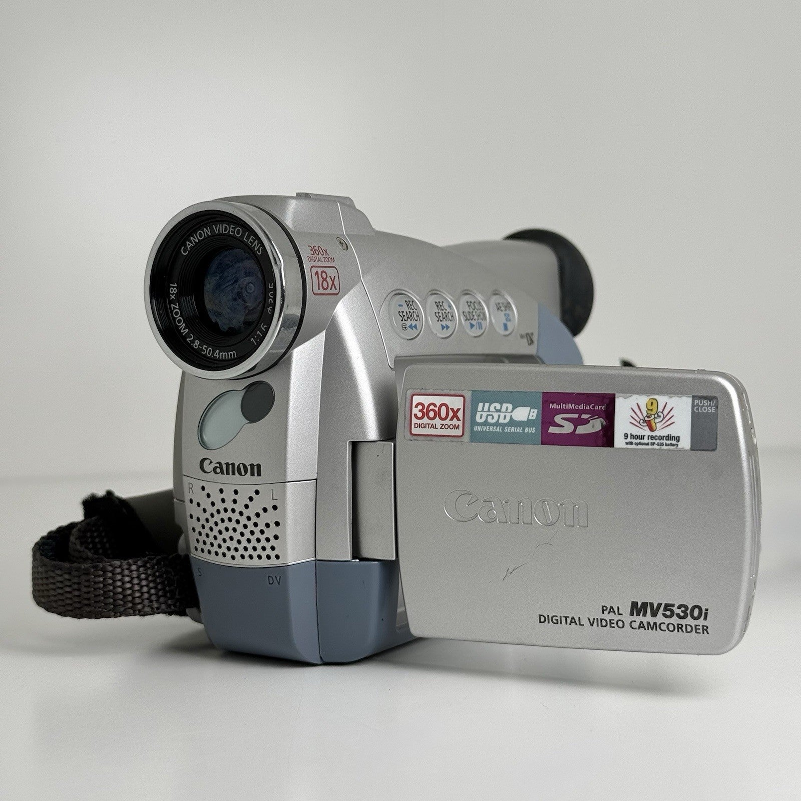 Canon MV530i MiniDV SD Card Digital Video Camcorder Camera