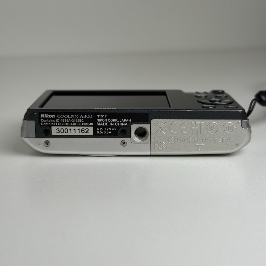 Nikon Coolpix A300 Silver Compact Digital Camera