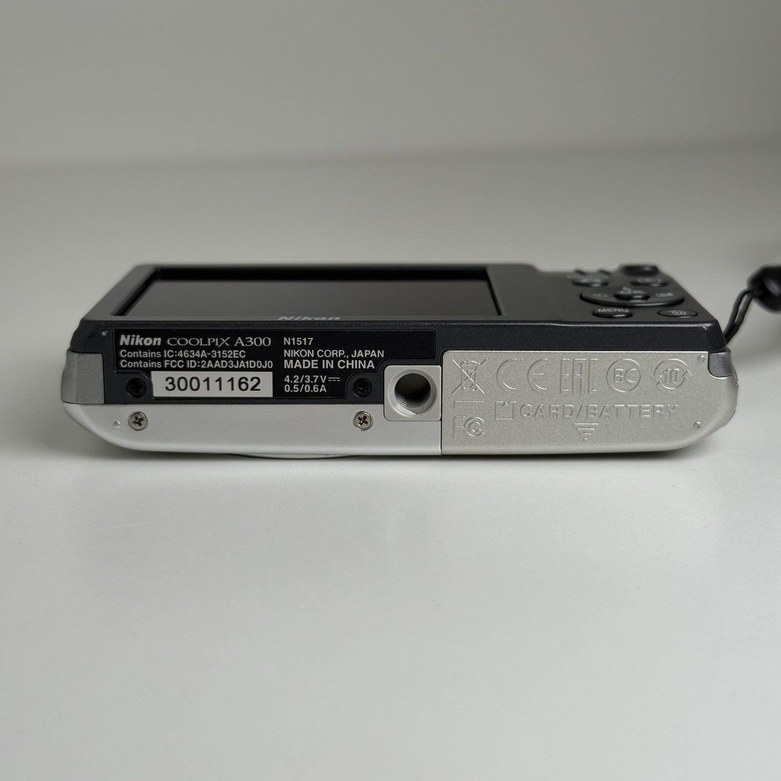 Nikon Coolpix A300 Silver Compact Digital Camera