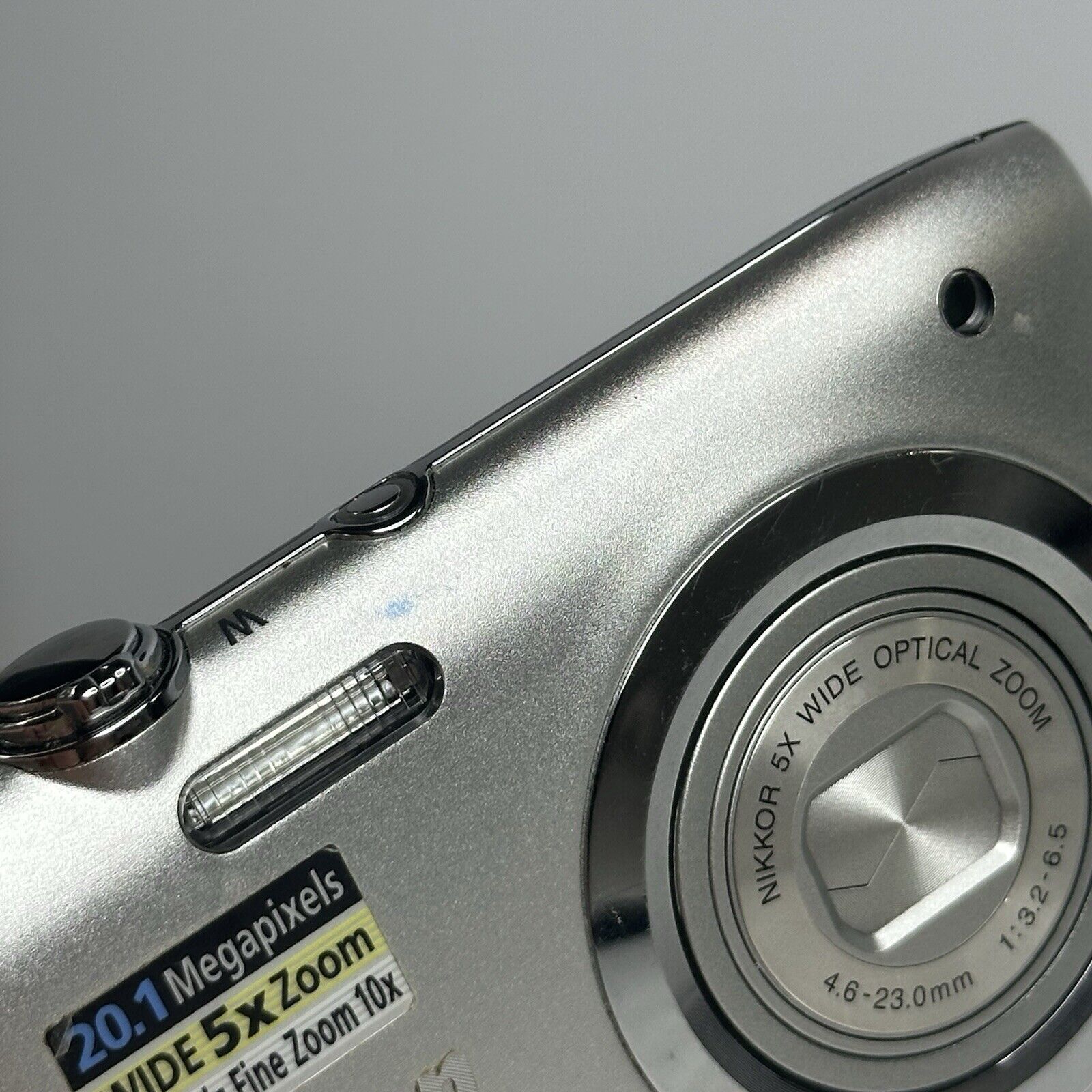 Nikon Coolpix A100 Champagne Silver Digital Camera