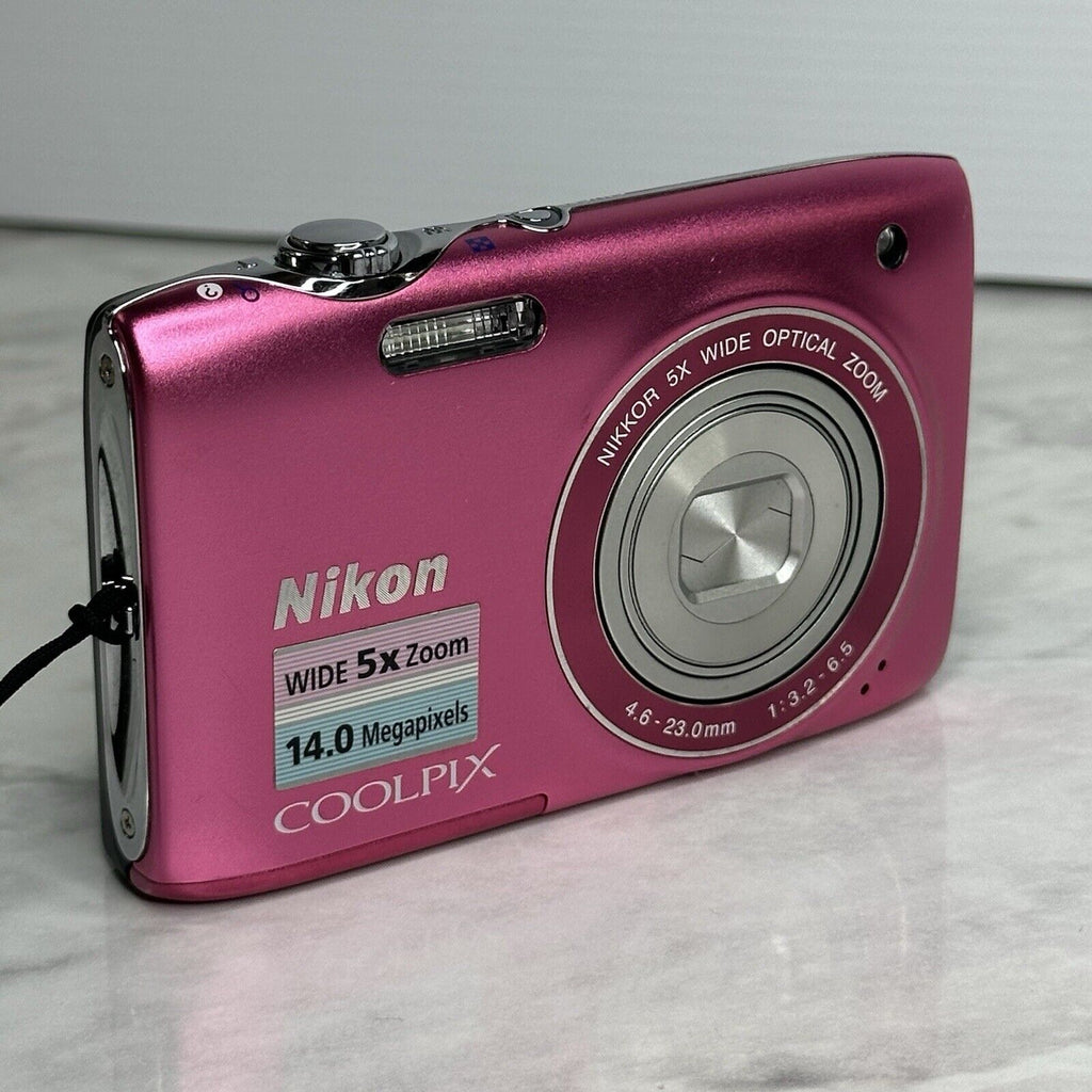 Nikon Coolpix S3100 Pink Digital Camera