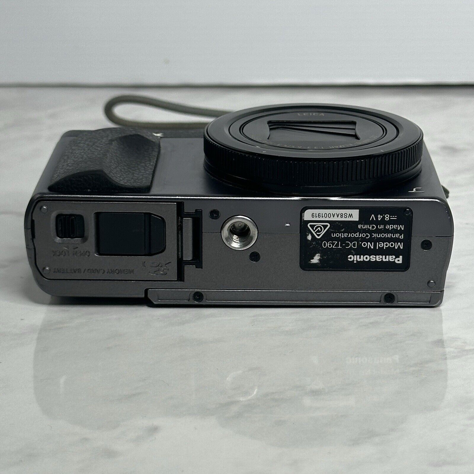 Panasonic Lumix DMC-TZ90 Black Silver Digital Camera