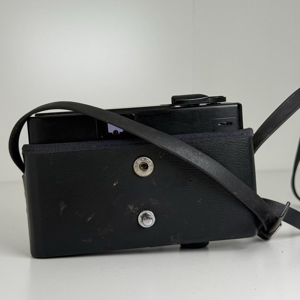 Minolta Hi-Matic S Black Compact 35mm Film Camera + Case