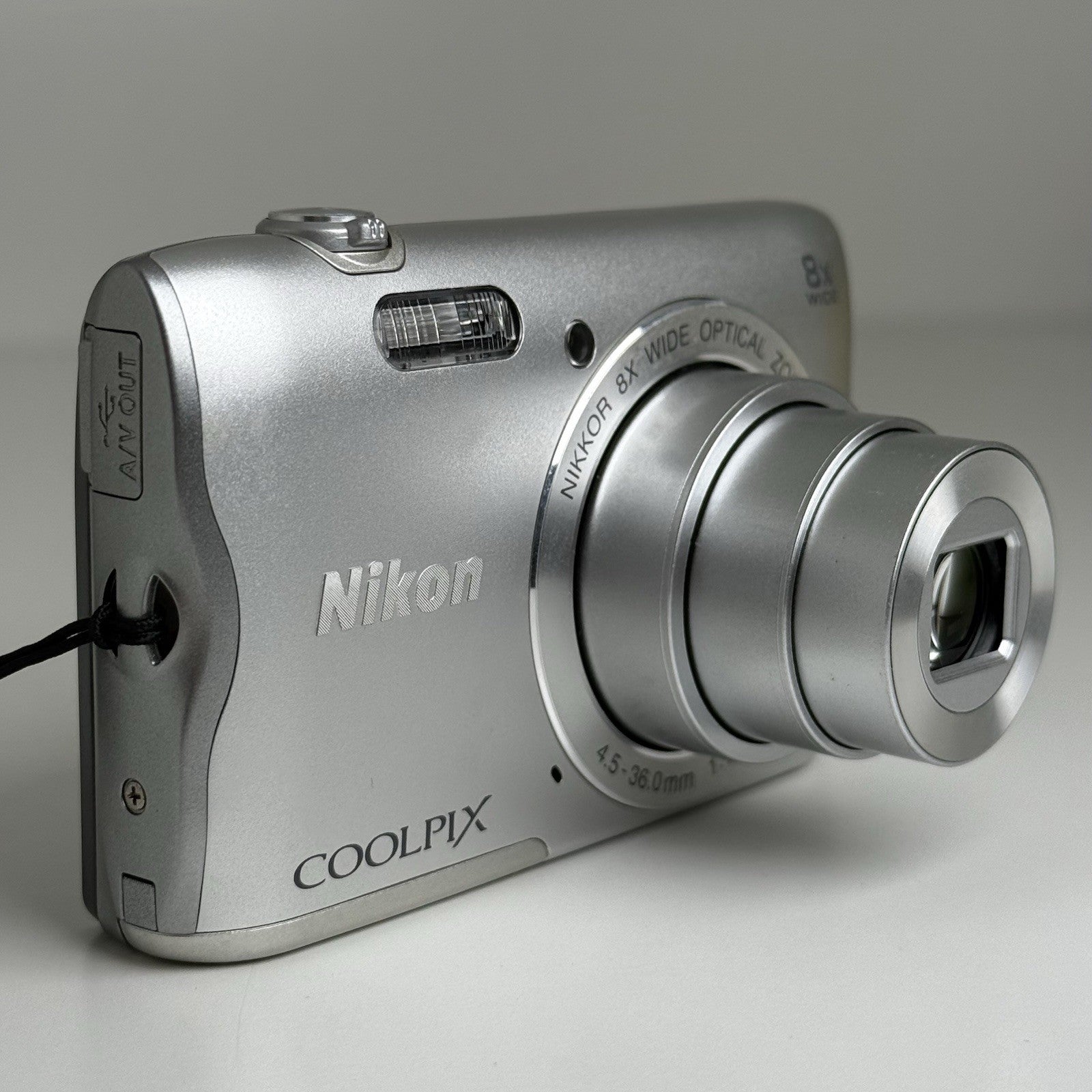 Nikon Coolpix A300 Silver Compact Digital Camera