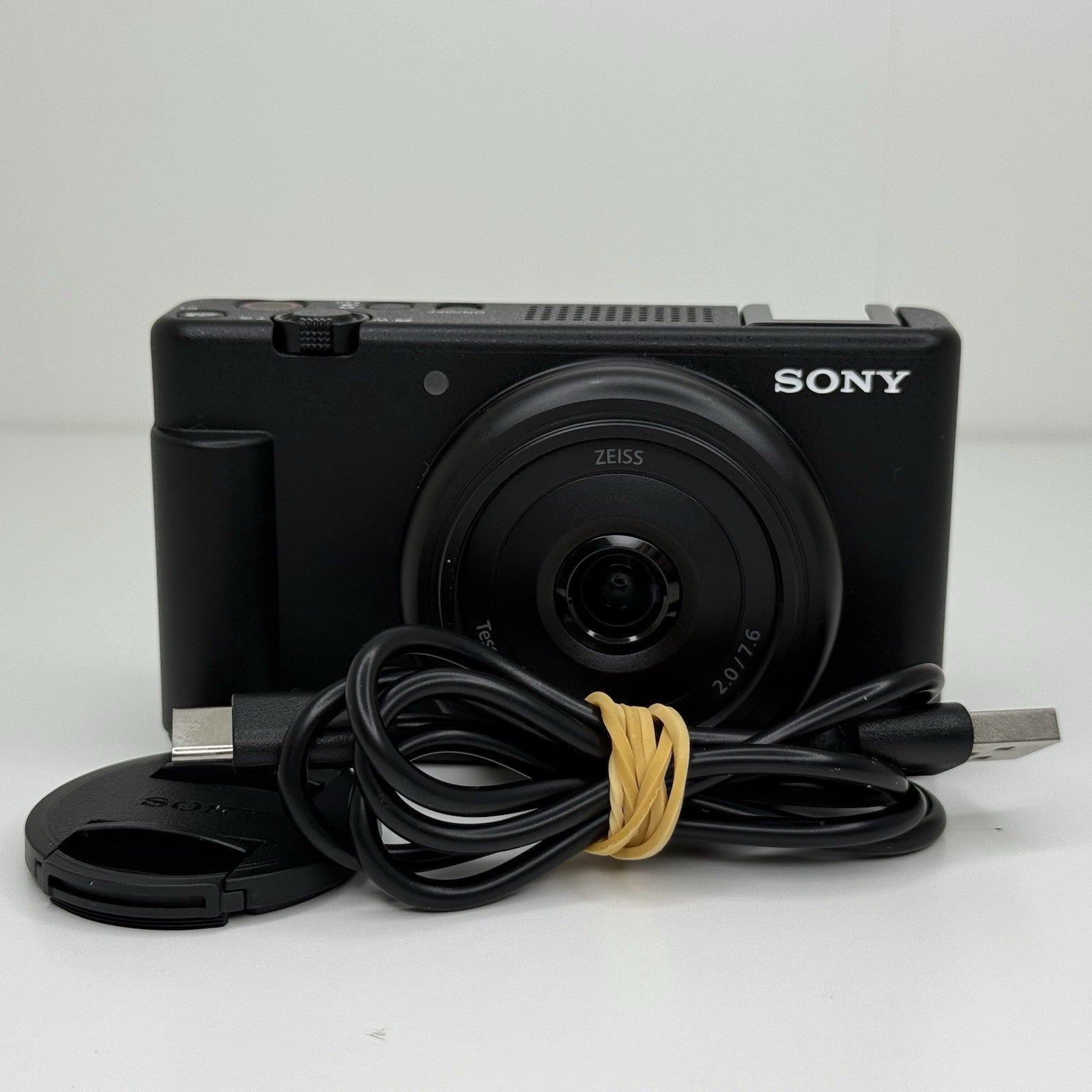 Sony ZV-1F Black Compact 4K Digital Vlogging Camera