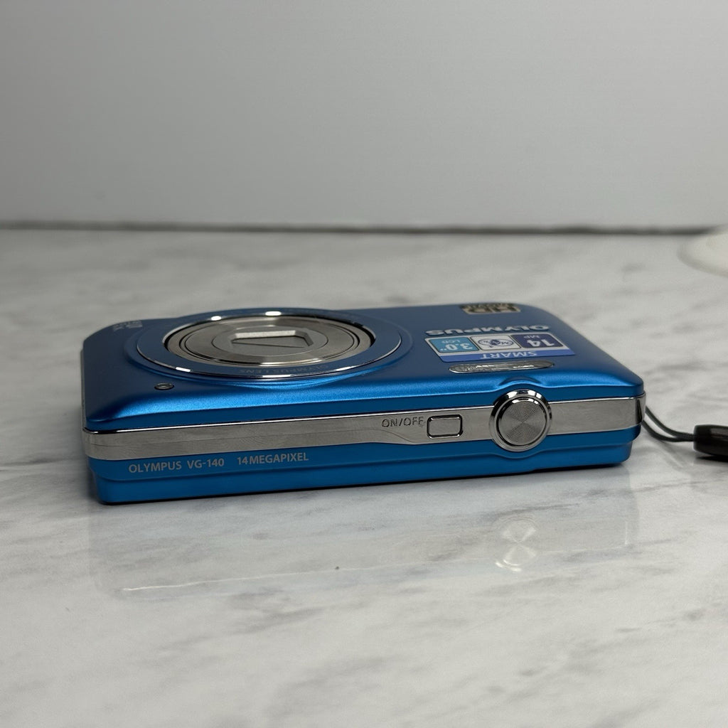 Olympus VG-140 Blue Compact Digital Camera