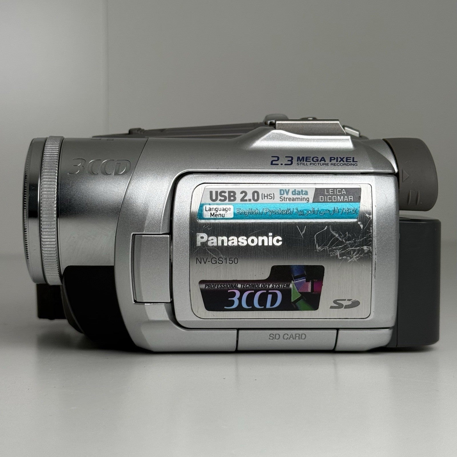 Panasonic NV-GS150 Silver Compact Camcorder