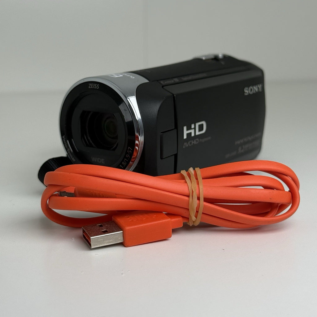 Sony HandyCam HDR-CX405 Black Compact Video Camera Camcorder