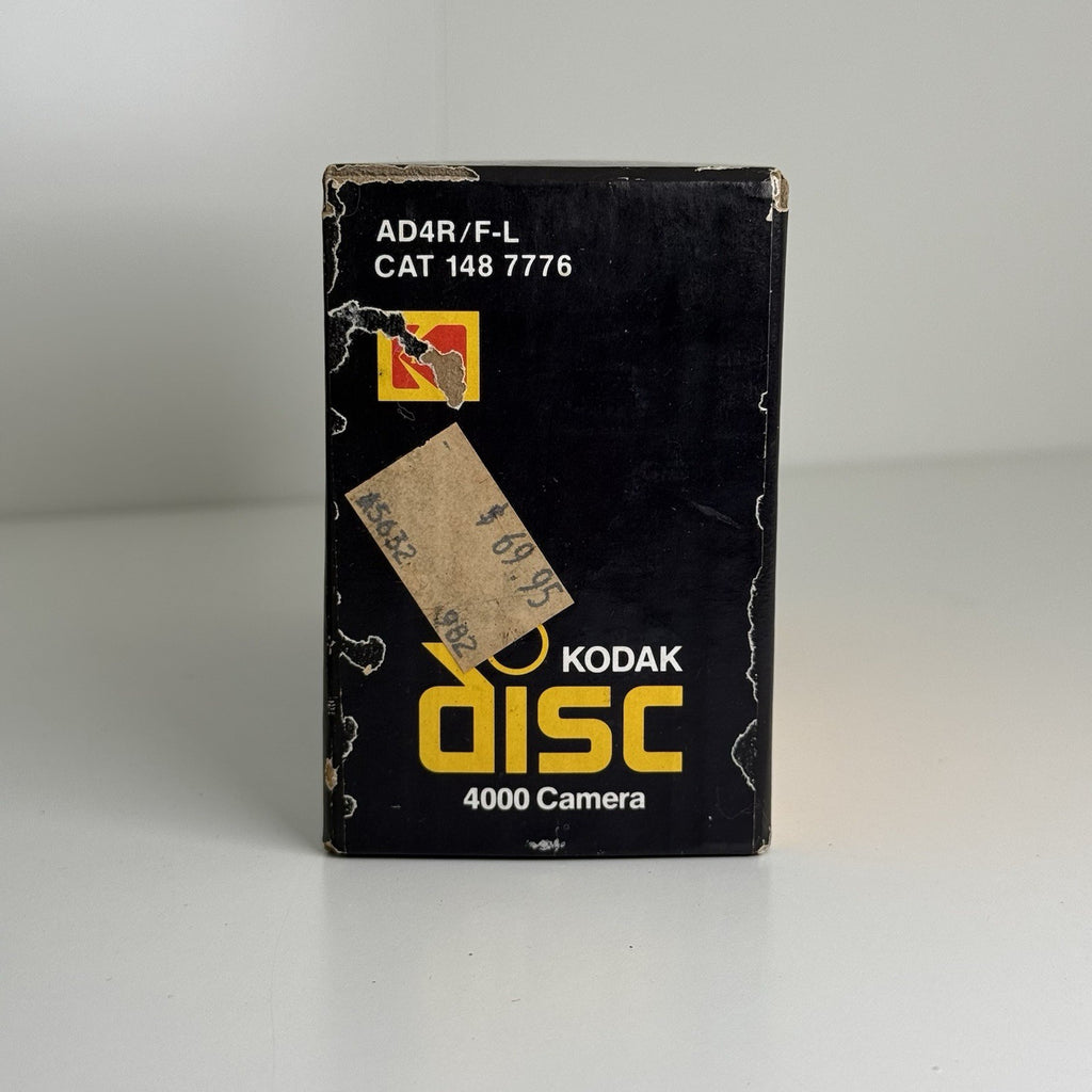 Kodak Disc 4000 Silver Compact Disc Camera with Disc Film & Box