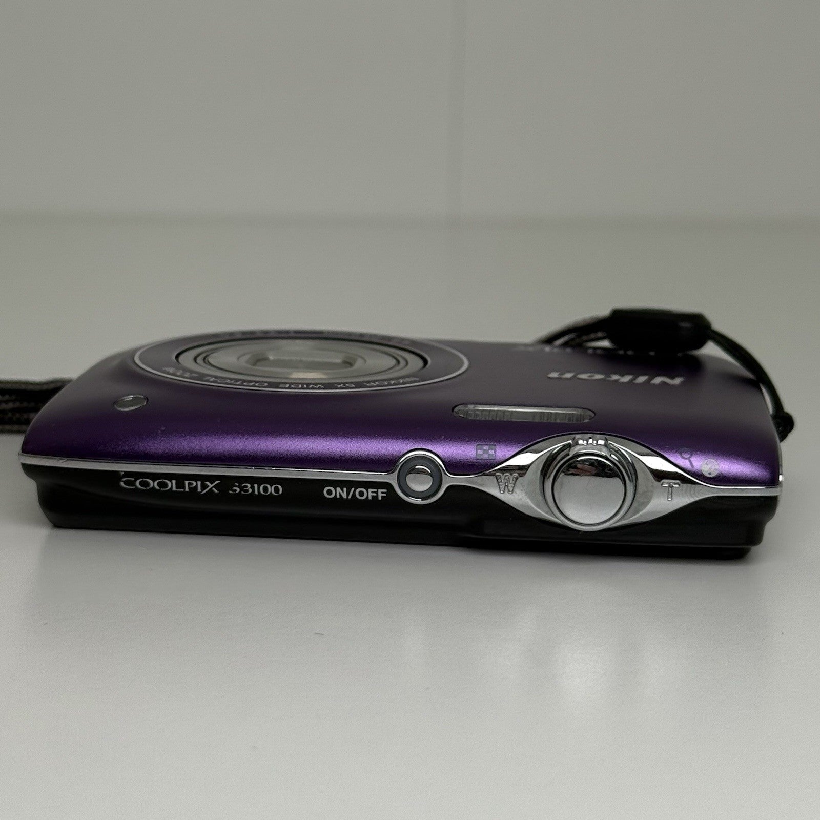 Nikon Coolpix S3100 Purple Compact Digital Camera + Battery