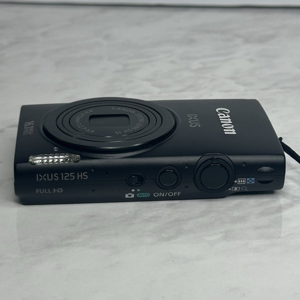 Canon IXUS 125 HS (PowerShot ELPH 110 HS) Black Compact Digital Camera