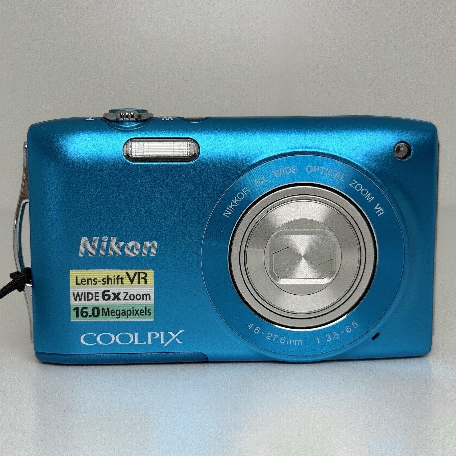 Nikon Coolpix S3300 Blue Teal Compact Digital Camera