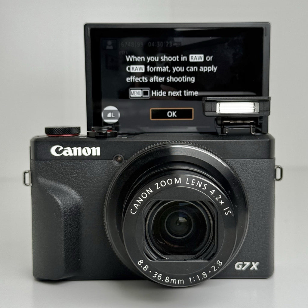 Canon PowerShot G7X Mark III Black Digital Camera