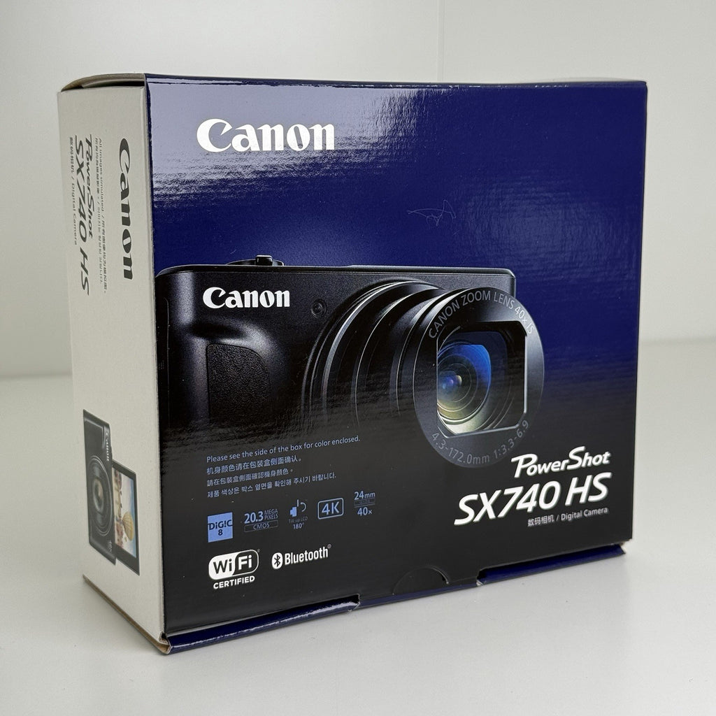Canon PowerShot SX740 HS Point & Shoot Compact Camera Black BRAND NEW IN BOX!