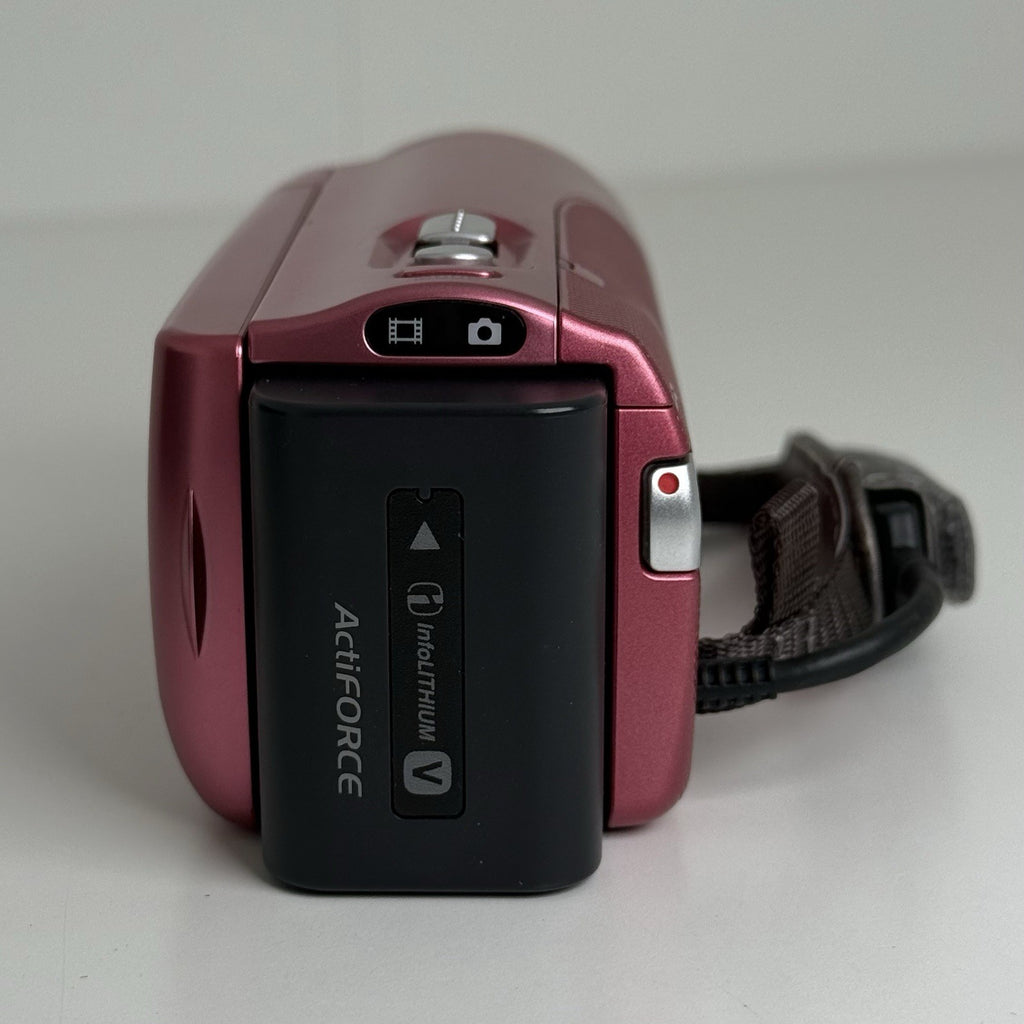 Sony Handycam HDR-CX270E Full HD Pink Camcorder + More