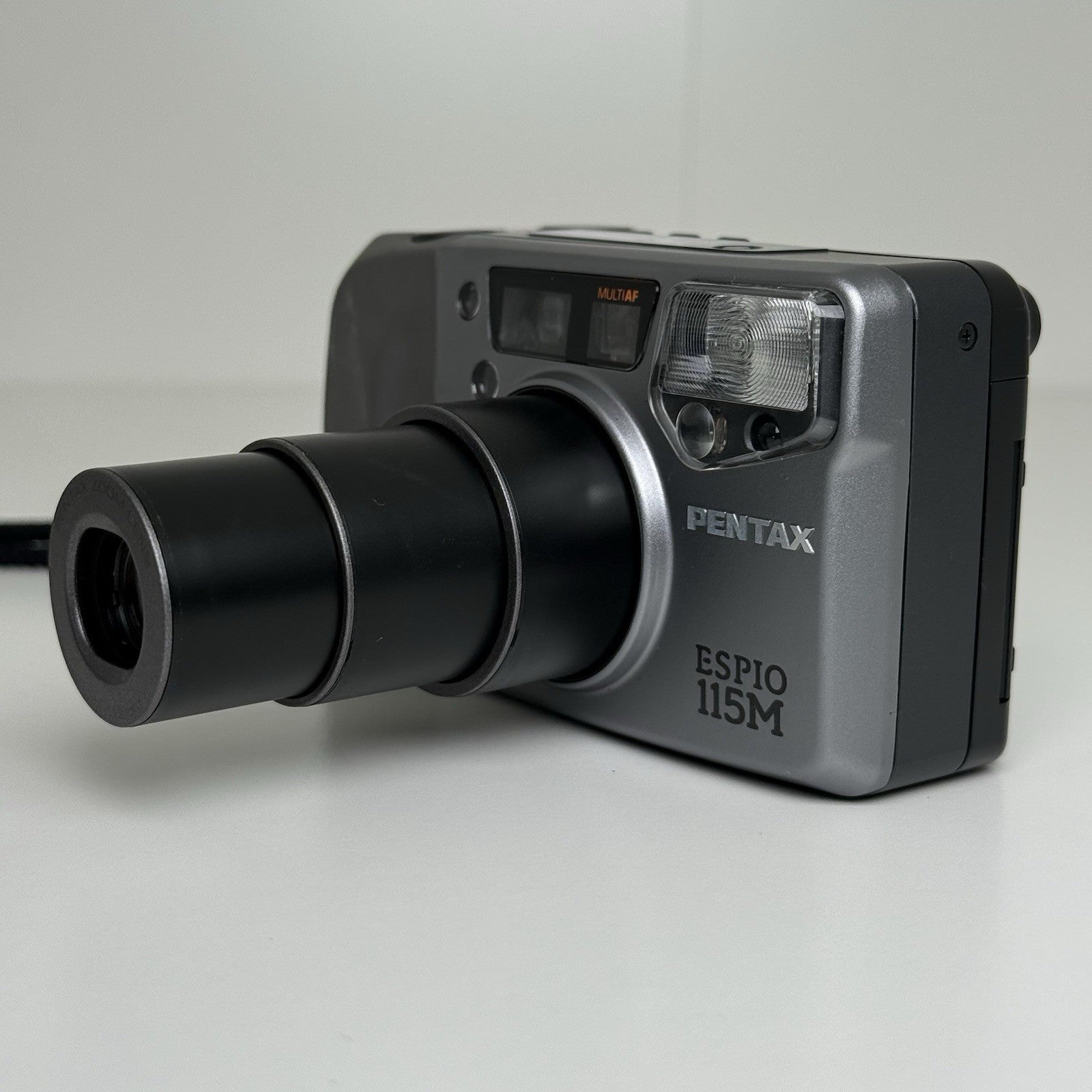 Pentax Espio 115M Silver 35mm Point & Shoot Film Multi AF Camera