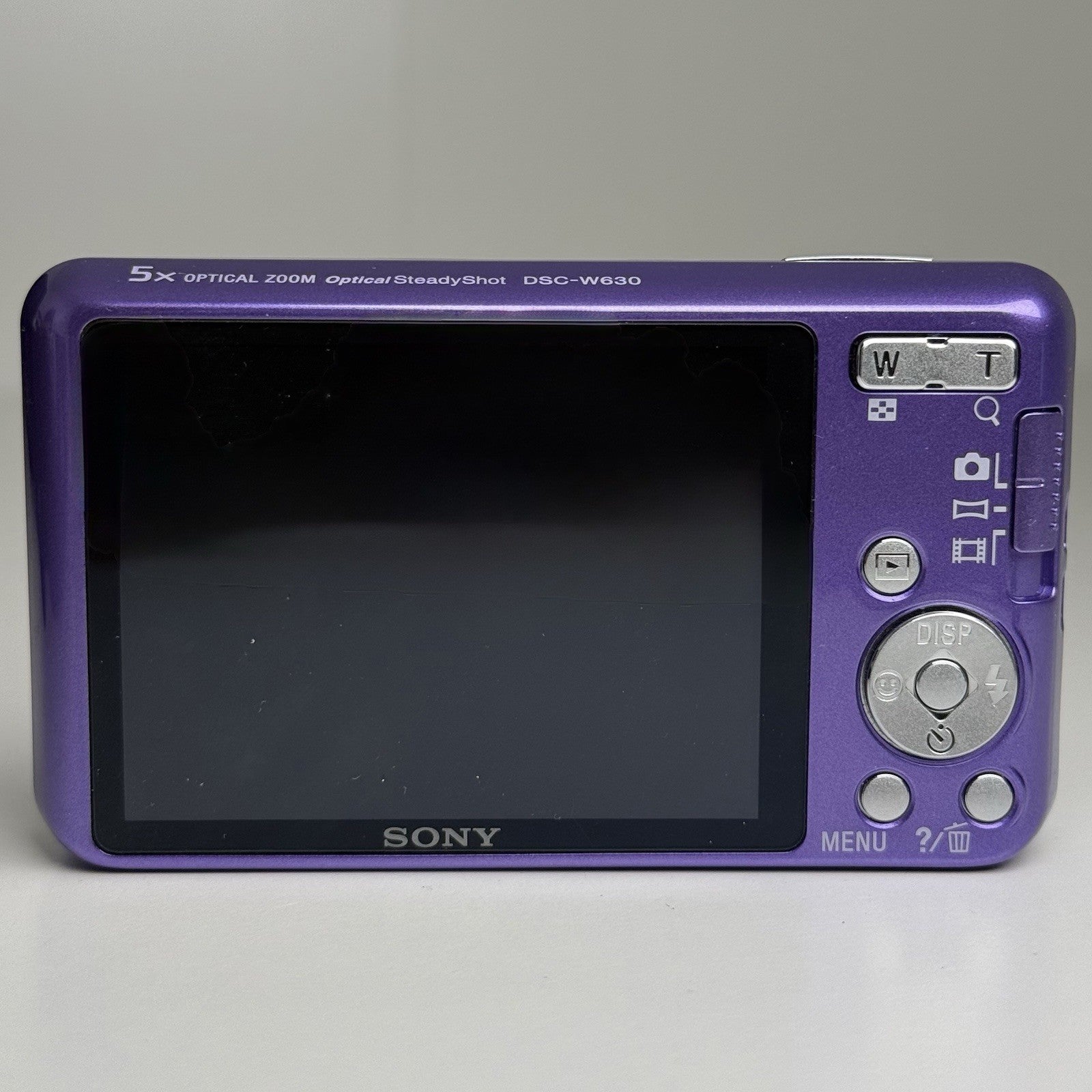 Sony Cybershot DSC-W630 Purple Compact Digital Camera