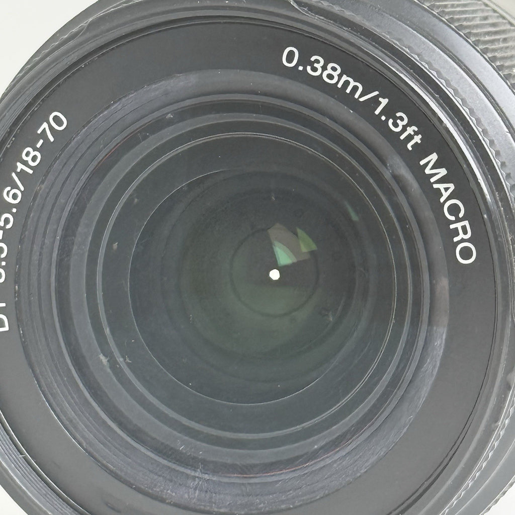 Sony DT 18-70mm f/3.5-5.6 Macro Zoom Lens Black A Mount