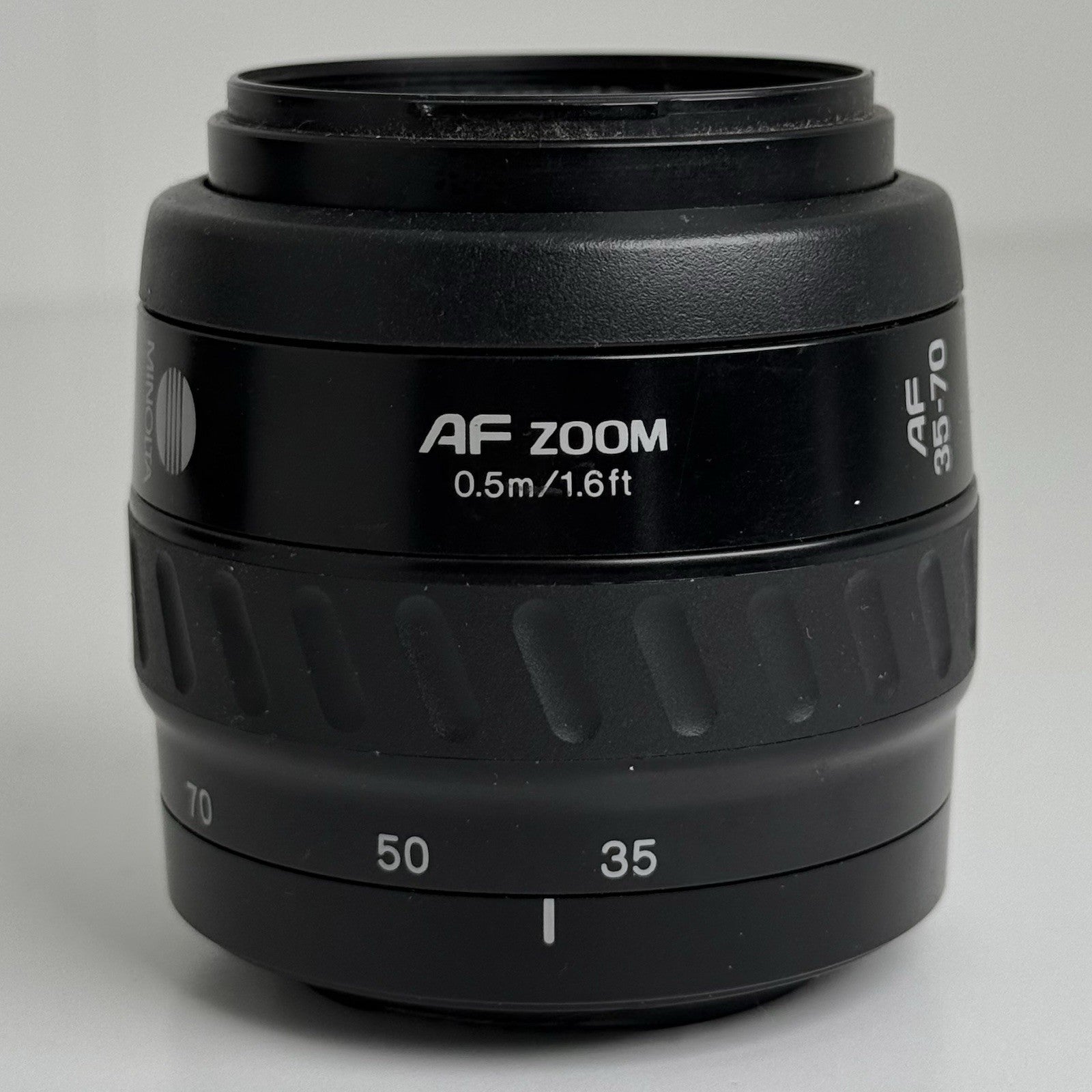 Minolta AF 35-70mm 1:3.5(22)-4.5 Black Camera Lens FOR PARTS!