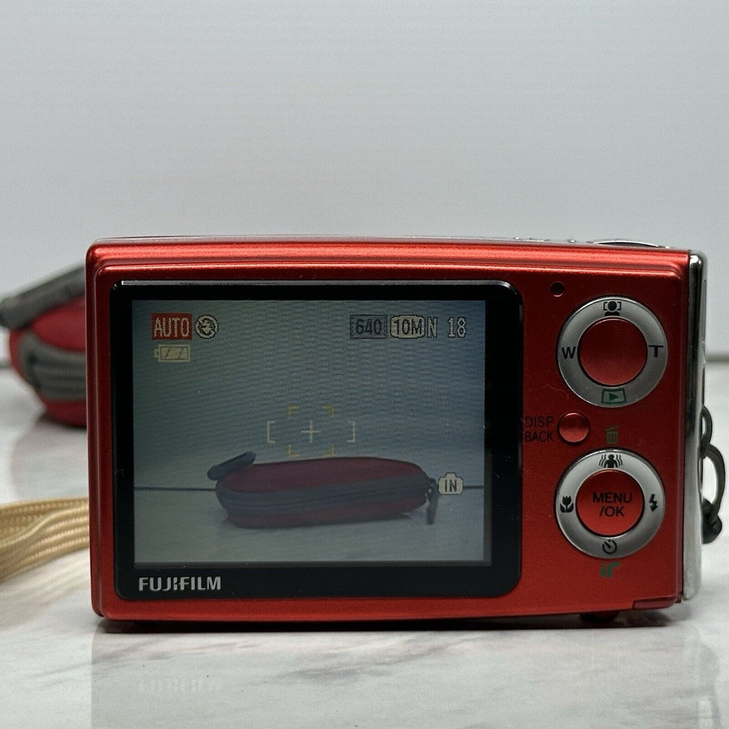 Fujifilm Finepix Z20fd Red Digital Camera