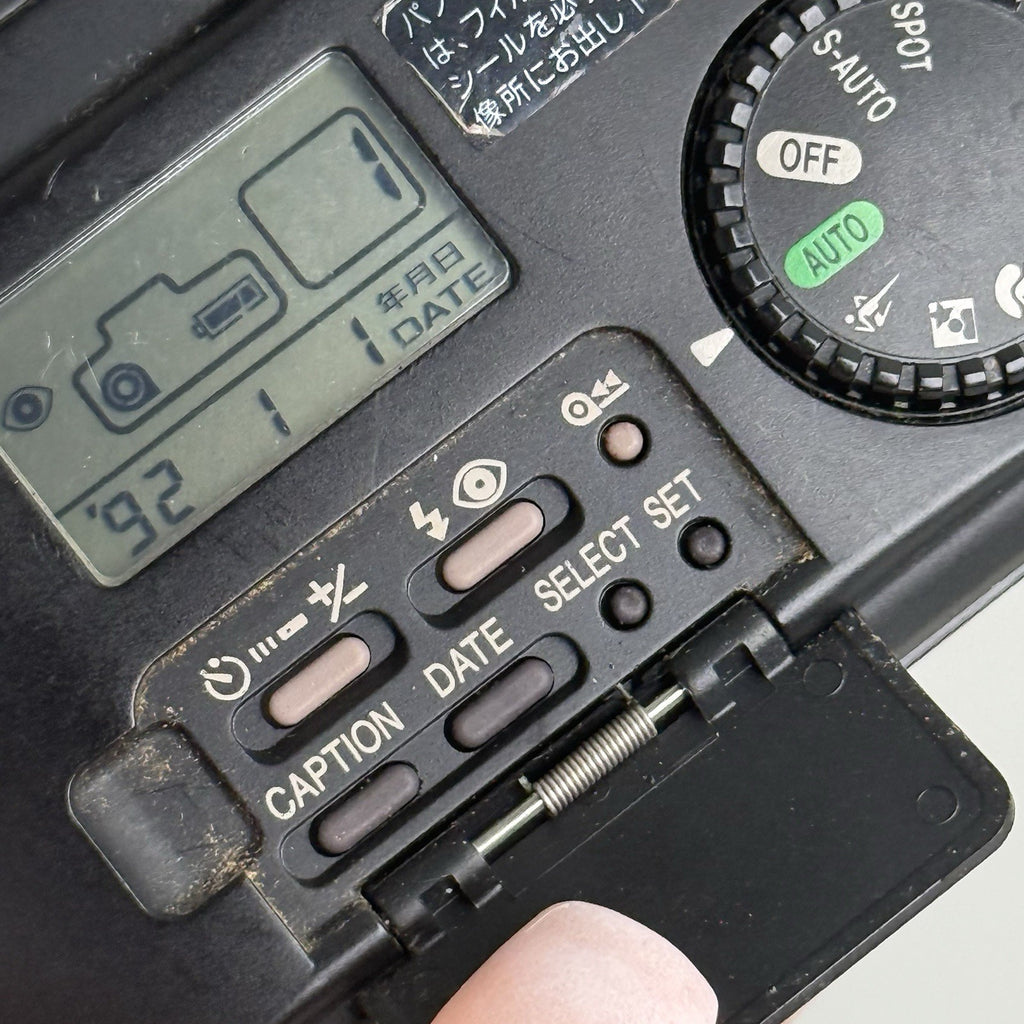 Canon Autoboy SII Panorama 35mm Film Camera w/ Case & Strap S2