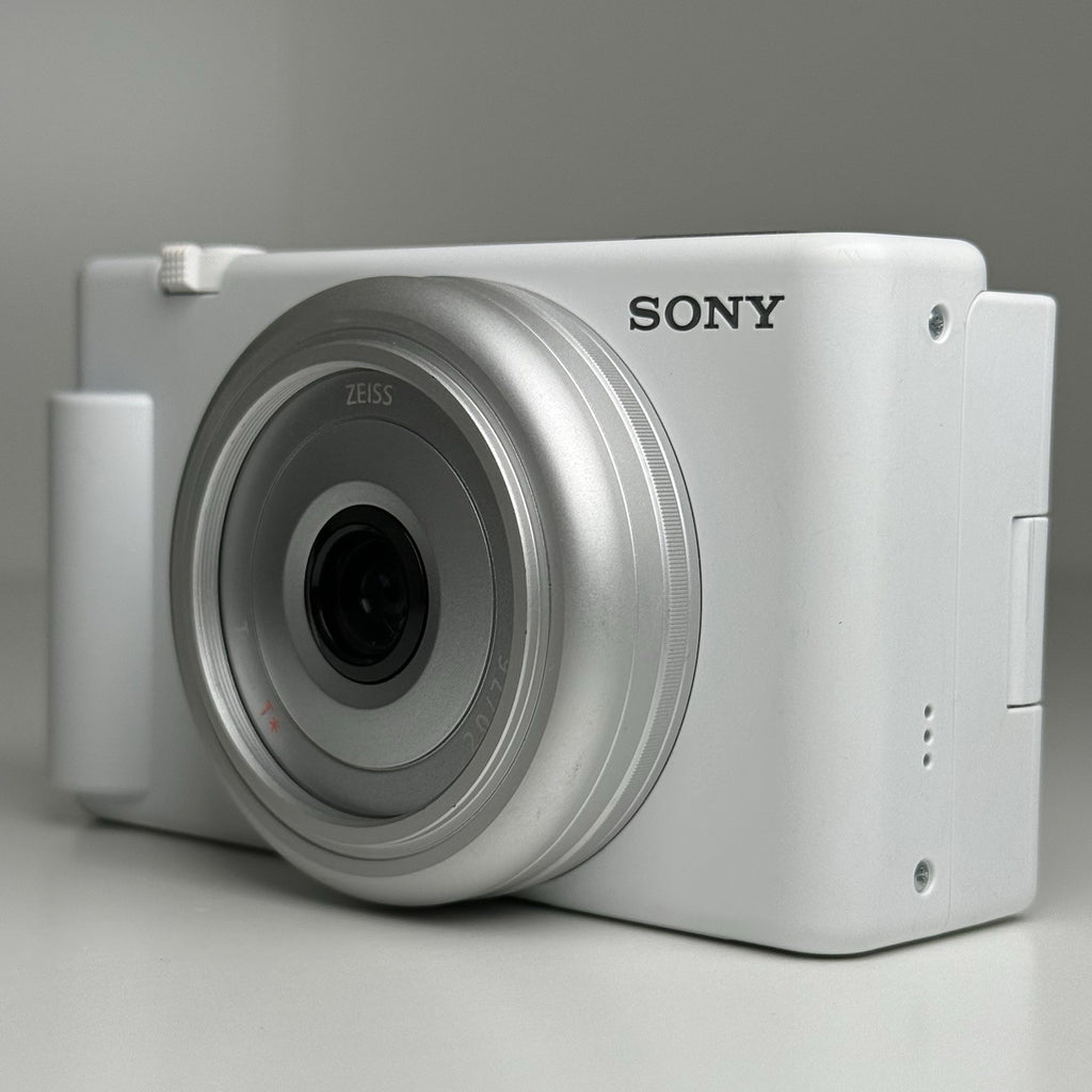 Sony ZV-1F White Compact Digital Vlog Camera with Box + More