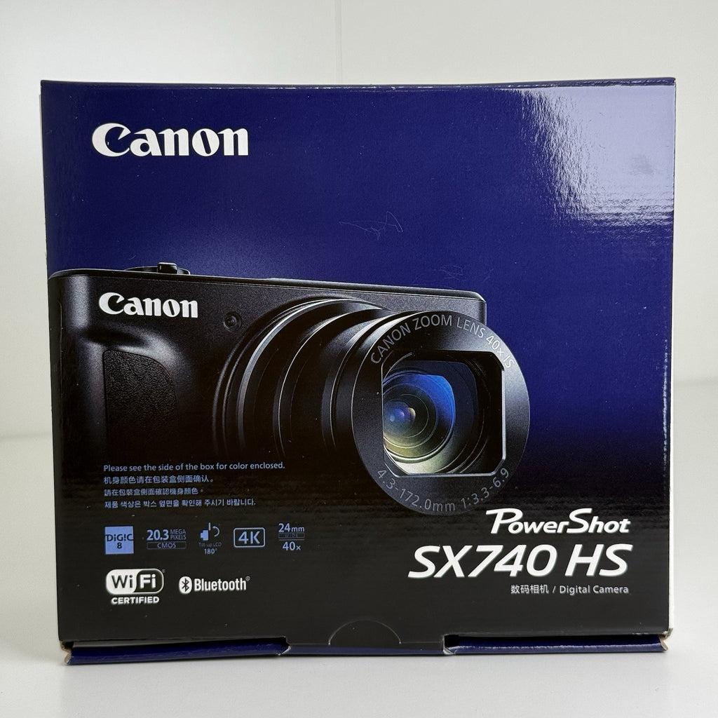 Canon PowerShot SX740 HS Point & Shoot Compact Camera Black BRAND NEW IN BOX!