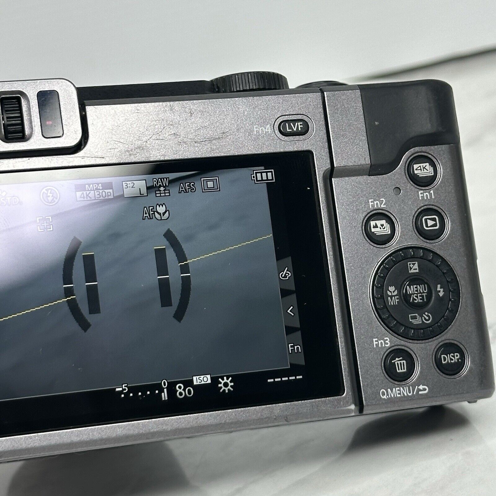 Panasonic Lumix DMC-TZ90 Black Silver Digital Camera