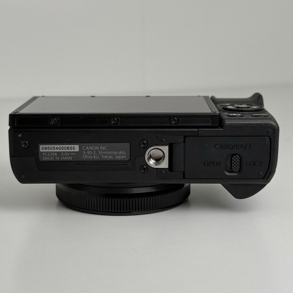 Canon PowerShot G7X Mark III Black Digital Camera