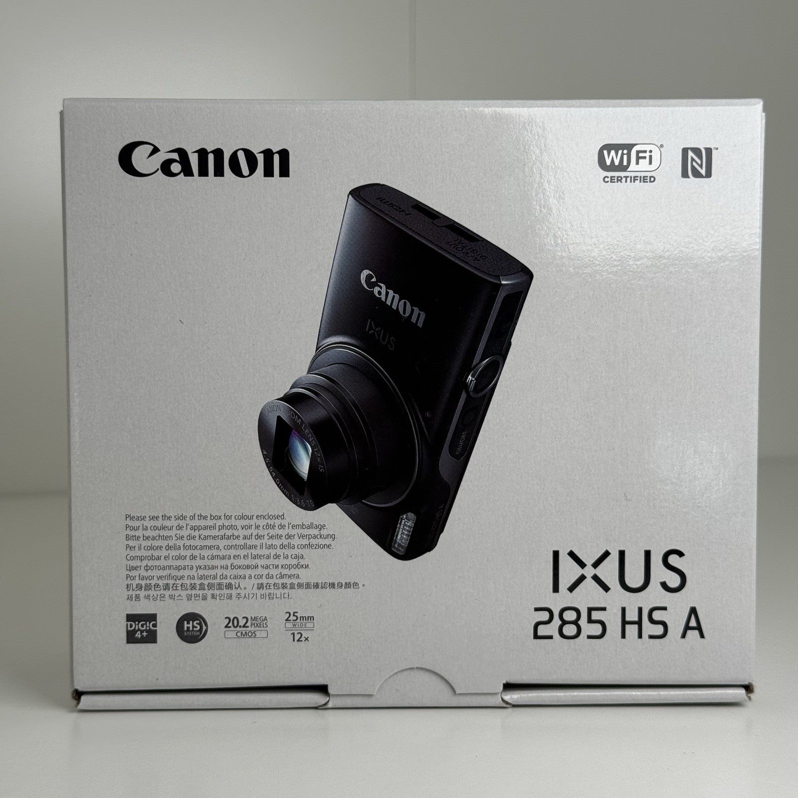 Canon IXUS 285 HS A Black Compact Digital Camera BRAND NEW IN BOX!