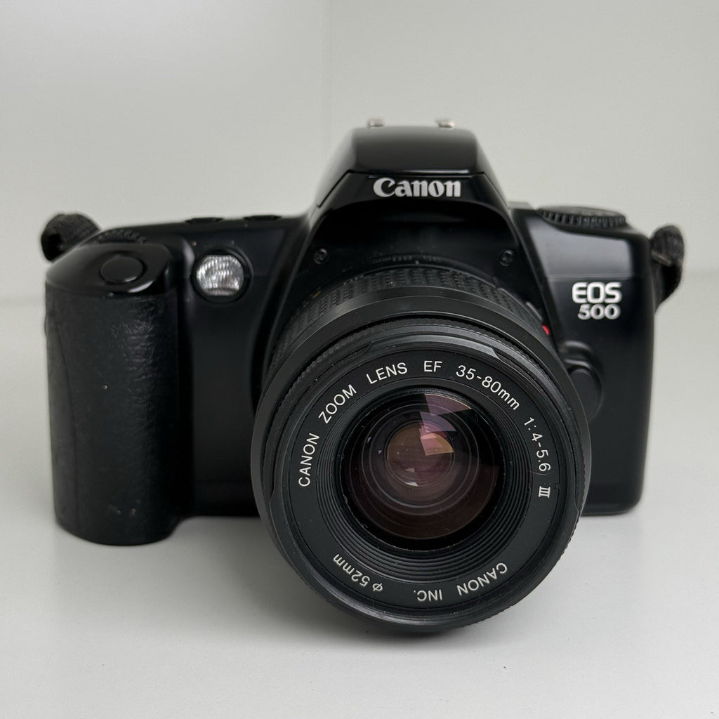 Canon EOS 500 35mm SLR Film Camera with Canon 35-80mm Lens