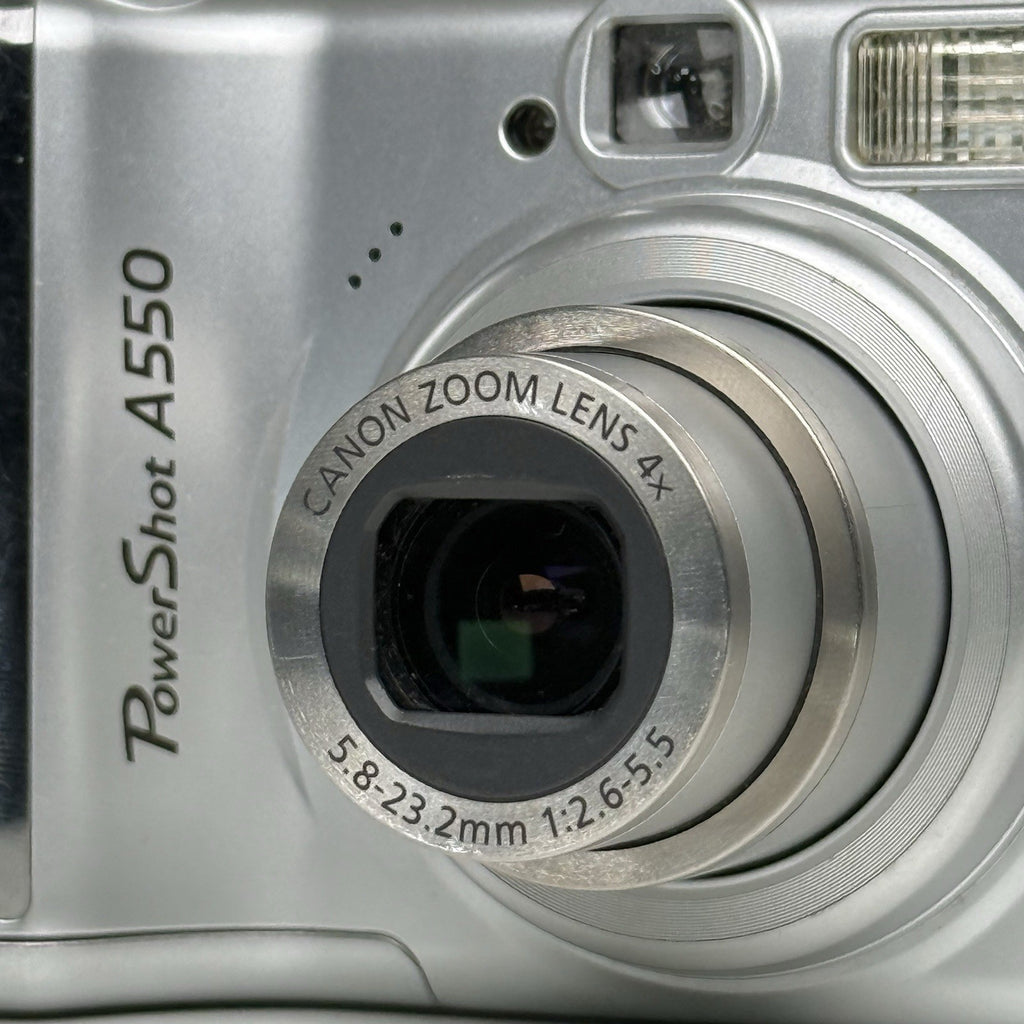 Canon Powershot A550 Silver Compact Digital Camera