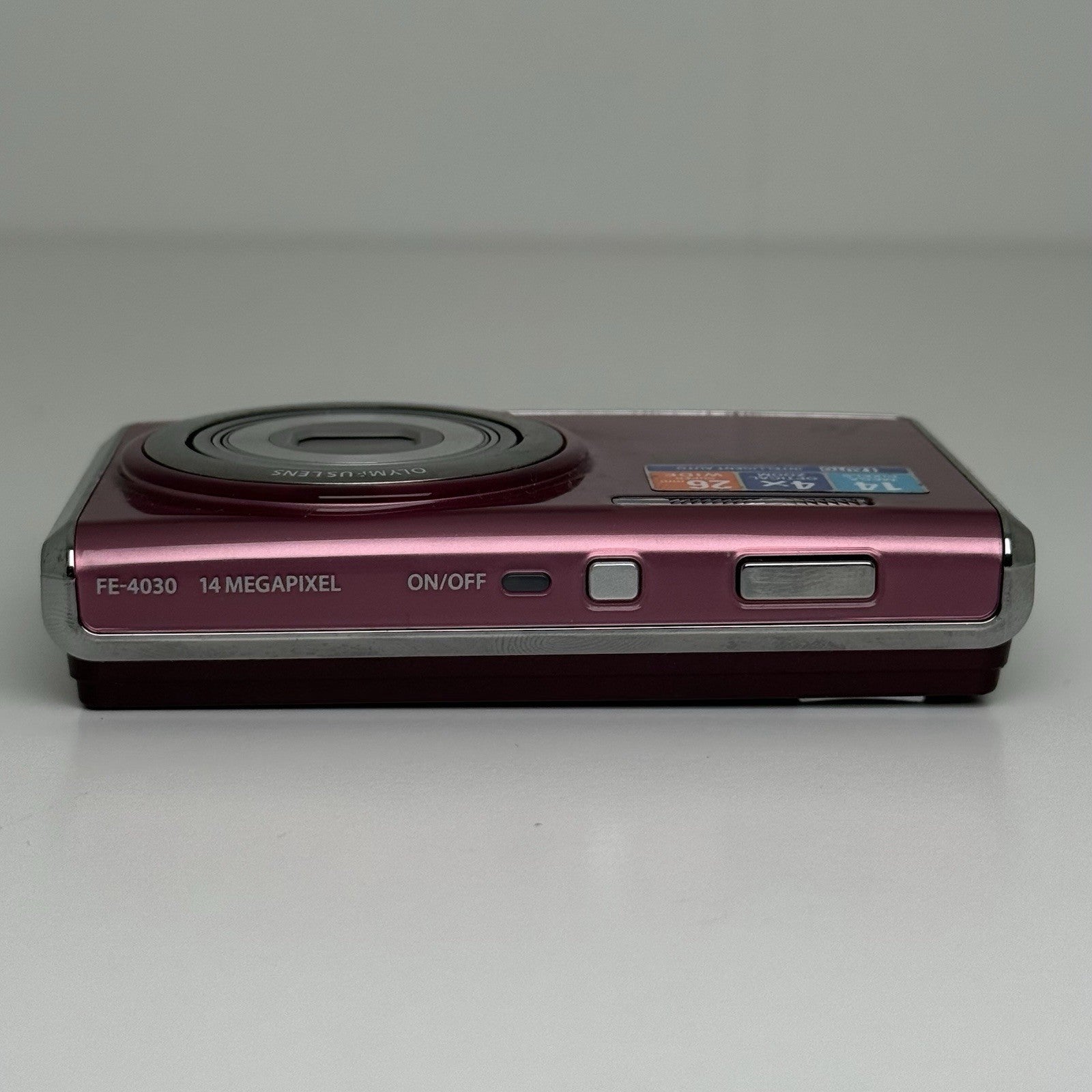 Olympus FE-4030 Pink Compact Digital Camera