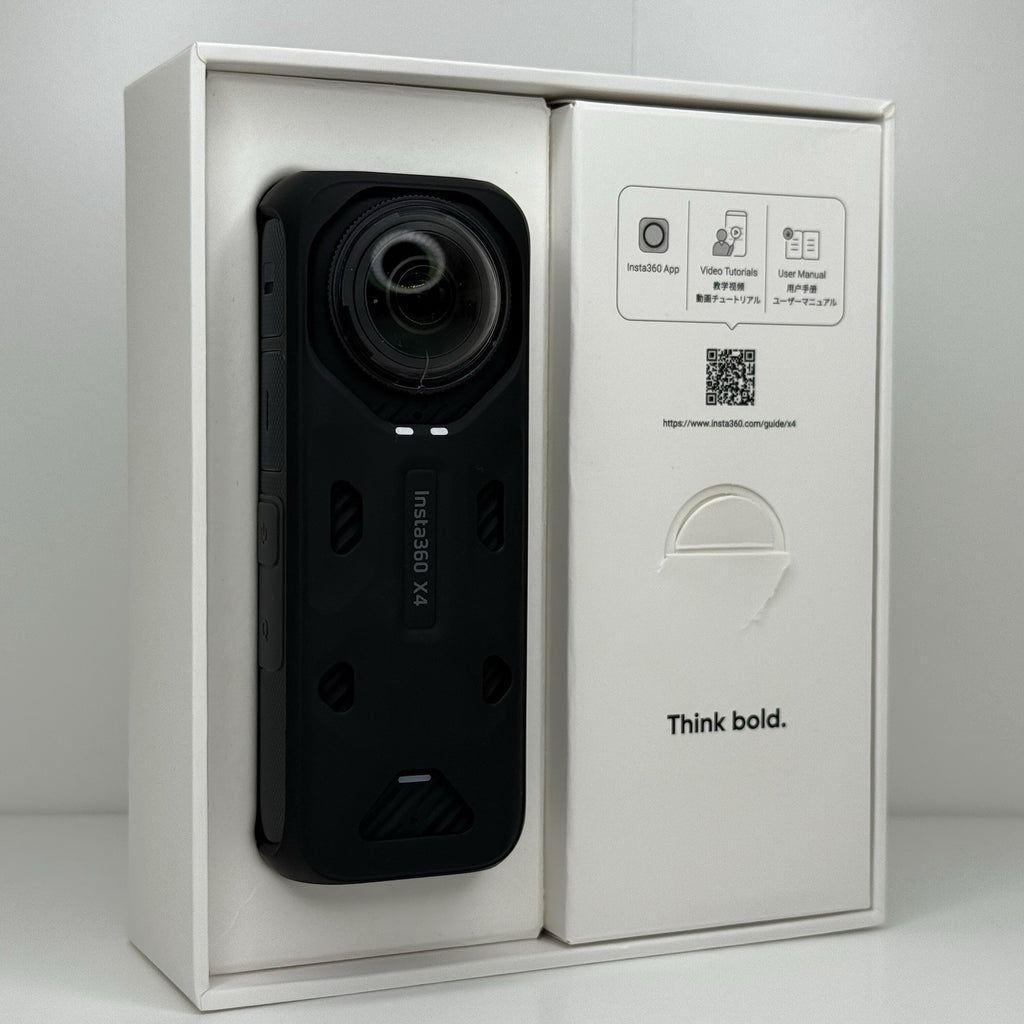 Insta360 X4 Waterproof 8K 360° Action Camera + Box