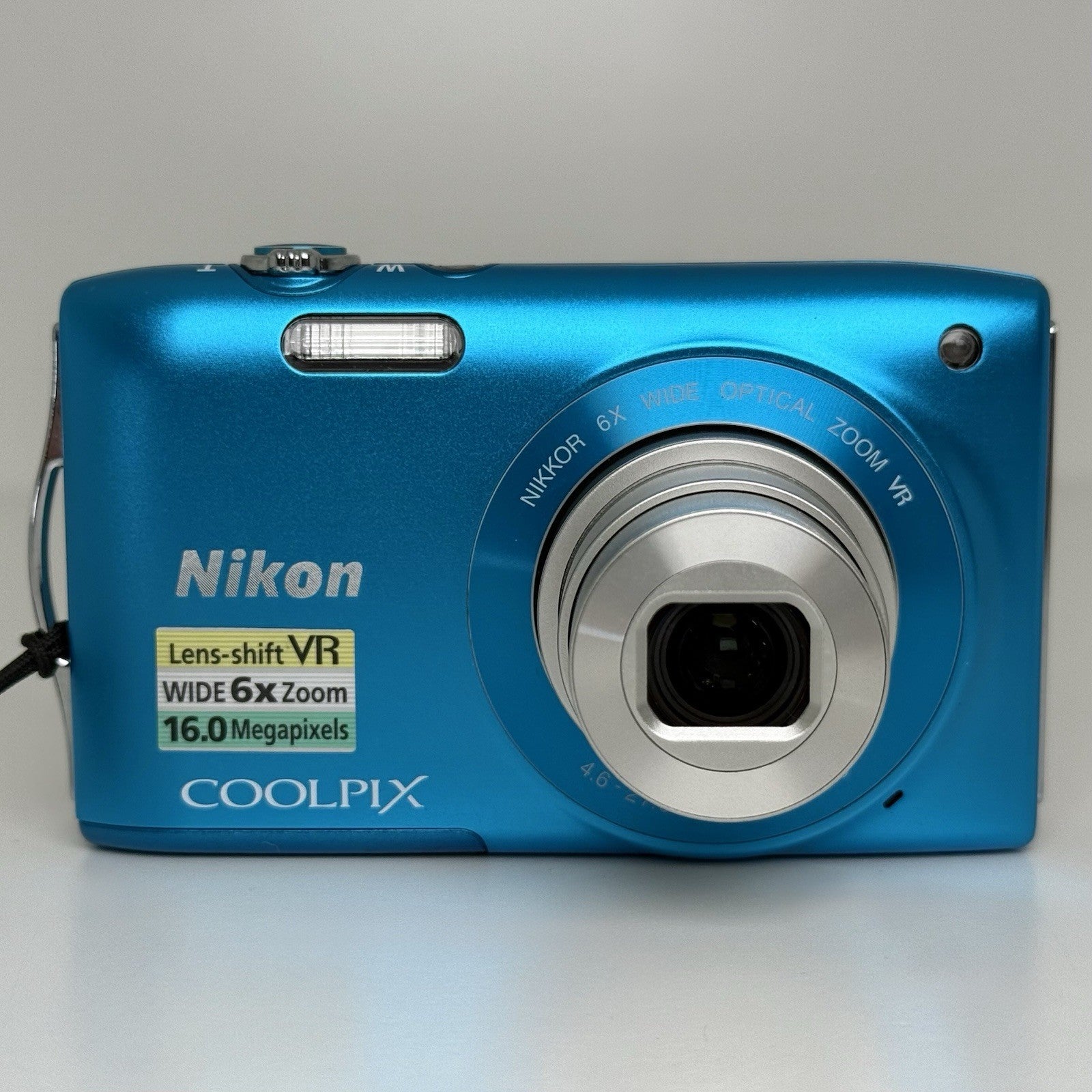 Nikon Coolpix S3300 Blue Teal Compact Digital Camera