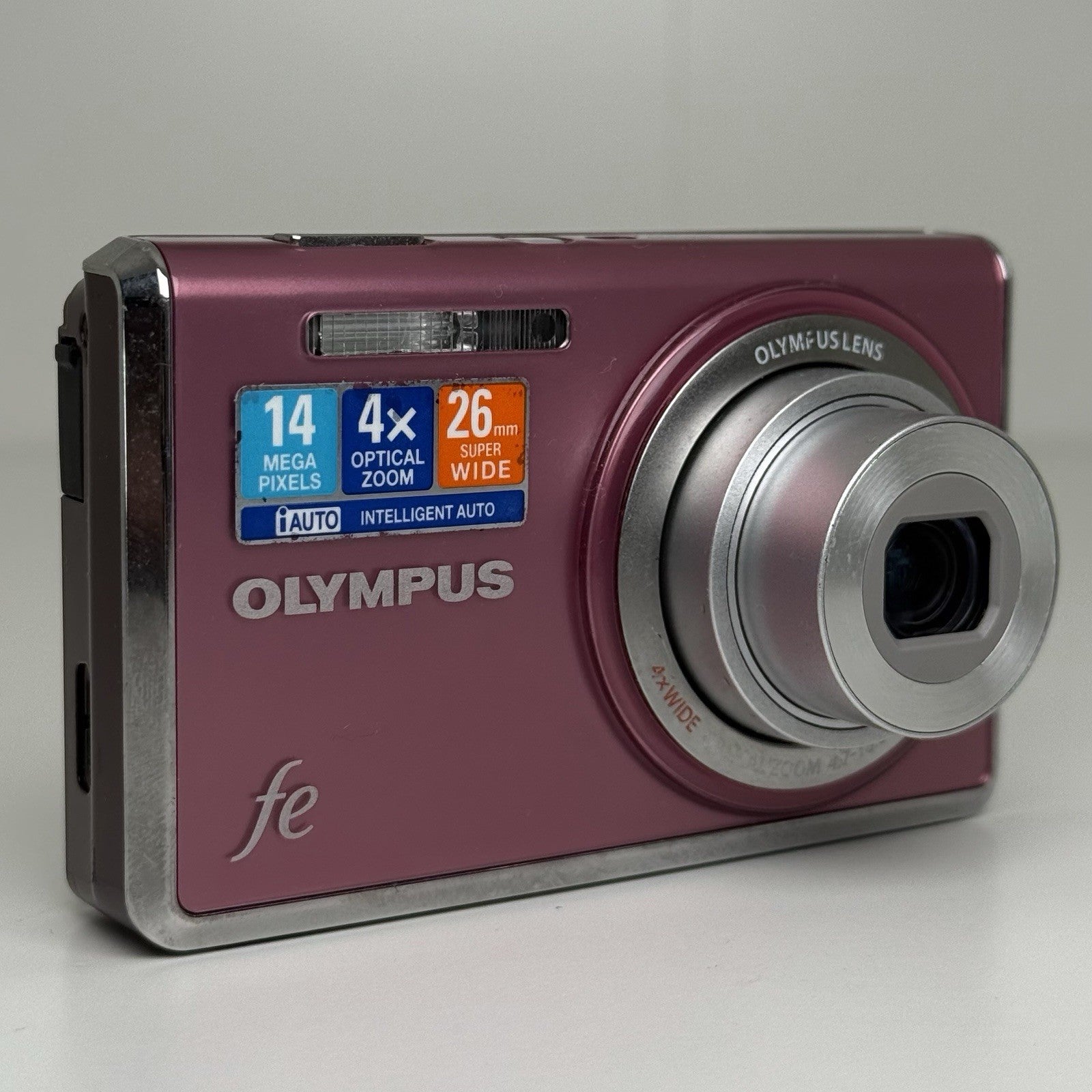 Olympus FE-4030 Pink Compact Digital Camera
