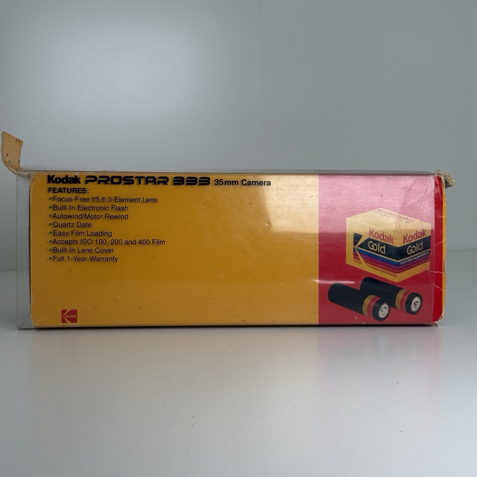 Kodak Prostar 333 Vintage Point & Shoot 35mm Film Camera