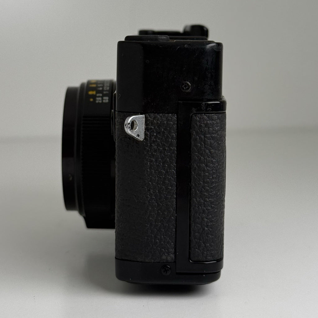 Minolta Hi-Matic S Black Compact 35mm Film Camera + Case